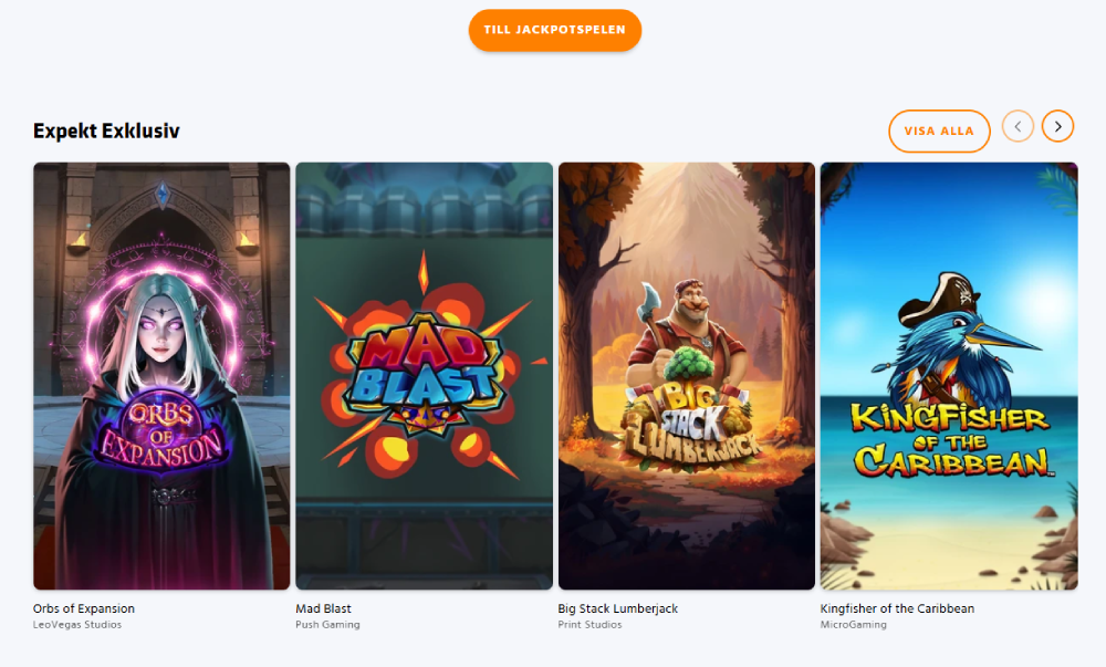 expekt casino exclusive