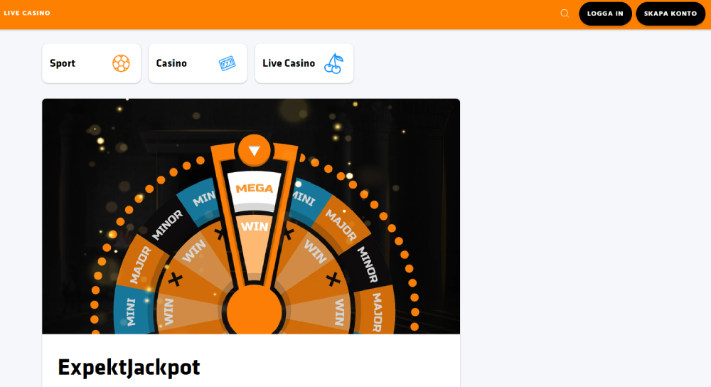 expekt jackpot
